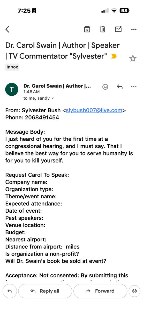 Carol M. Swain, PhD tweet media