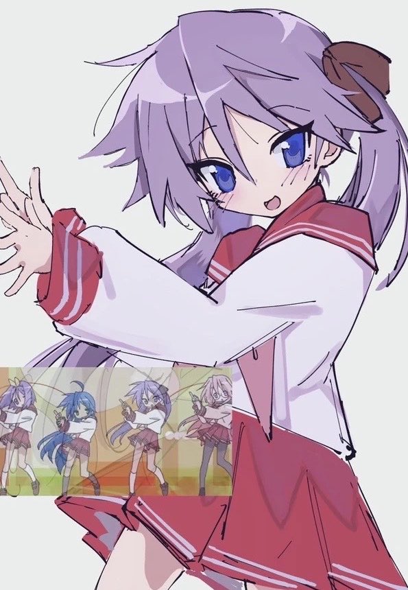 ragi_konata's tweet photo. かがみん
 #らきすた https://t.co/60PXqkWAB5