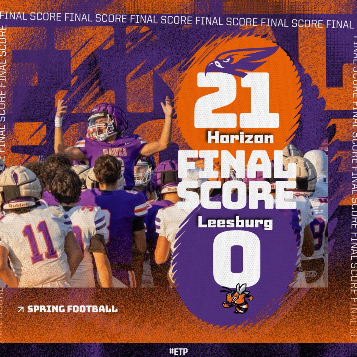 Horizon Hawks Football tweet media