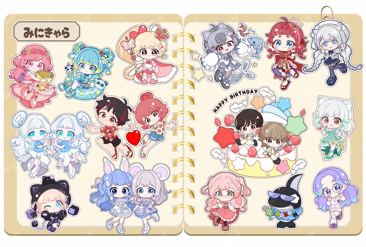 chi1pen's tweet photo. ぷっくり可愛いを並べてみた♡
▶︎▷Part2

#絵柄が好みって人にフォローされたいㅤㅤ https://t.co/E0E7JM34rm
