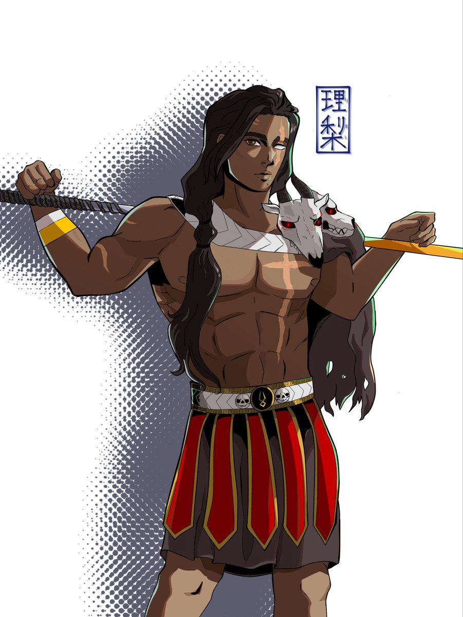 rinashi_art's tweet photo. #bloodofzeus #hadesii https://t.co/pswcxhuddX