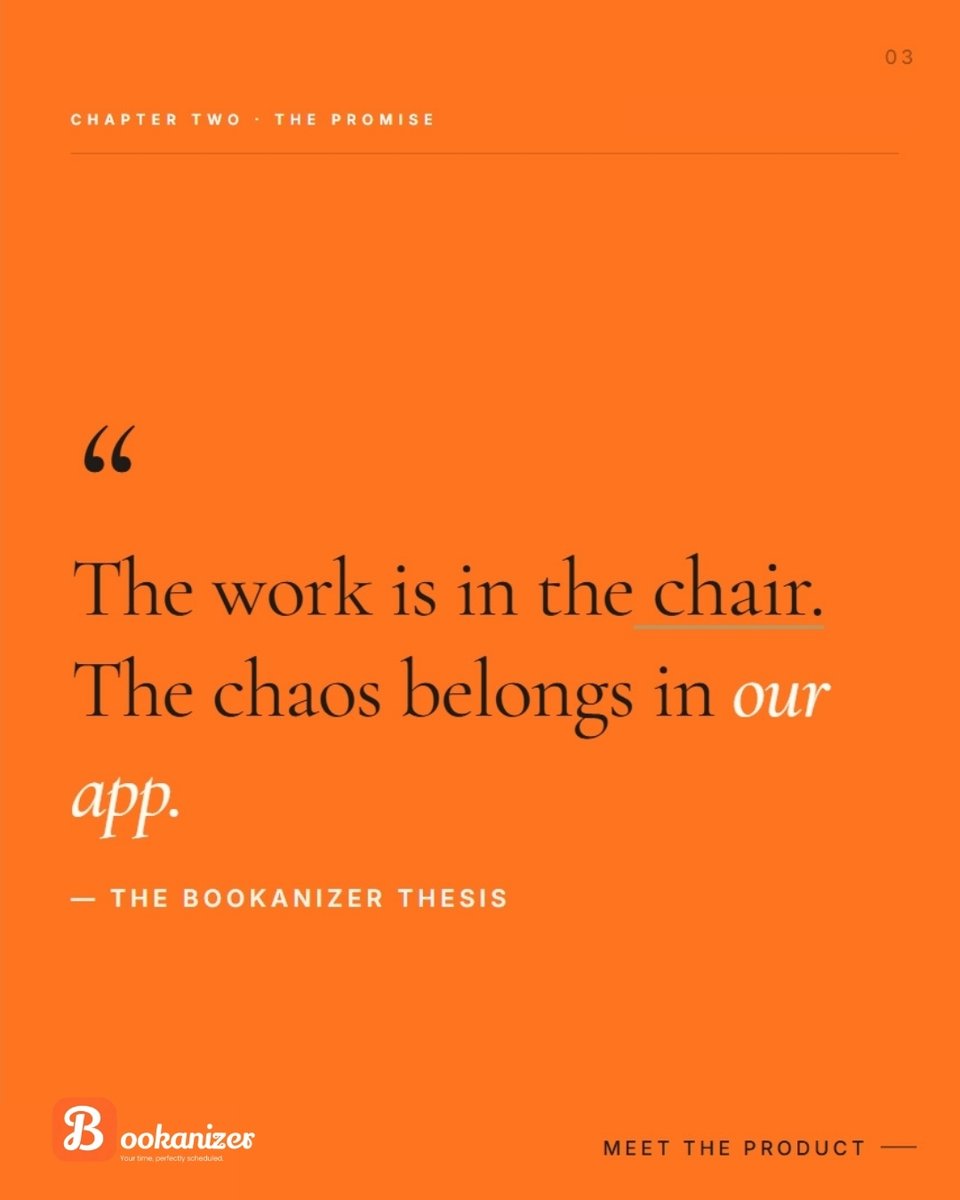 Bookanizer_'s tweet photo. Run your studio, we’ll run the rest
From bookings to client management, Bookanizer keeps your beauty business organized while you focus on creating magic.

Download now on the App Store & Google Play and experience stress-free beauty bookings today.

Follow and share this post with a friend