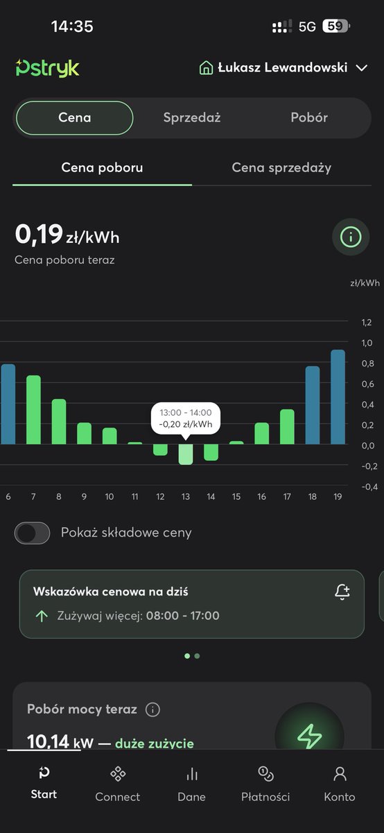 Lewandowski_EV's tweet photo. Jutro prąd już z przesyłem nawet po -20 gr/kWh (tak, minus) 👌🏻

Szykujemy magazyny energii i auta elektryczne na ładowanie w cenach ujemnych 😉 https://t.co/NXbhJe26Ti