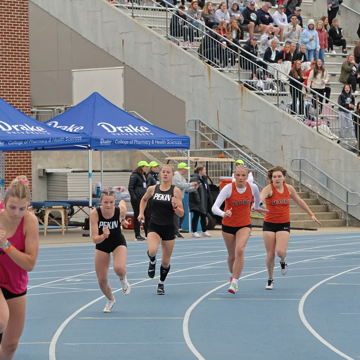 BLauderman2029's tweet photo. Honored to run yesterday at the 2026 Iowa State Track Championship meet for the Distance Medley Relay. So proud of my team and memories we made. https://t.co/z89MwOq6NQ