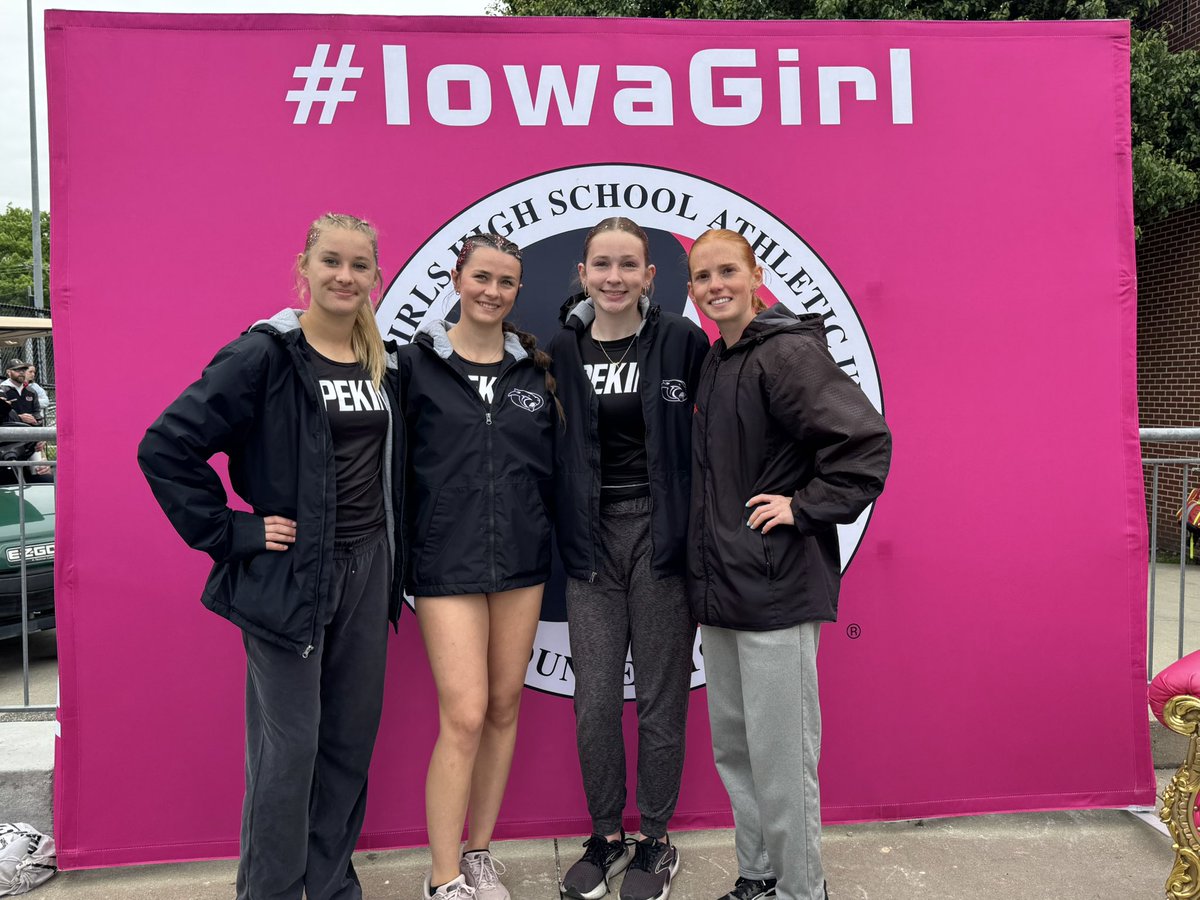BLauderman2029's tweet photo. Honored to run yesterday at the 2026 Iowa State Track Championship meet for the Distance Medley Relay. So proud of my team and memories we made. https://t.co/z89MwOq6NQ