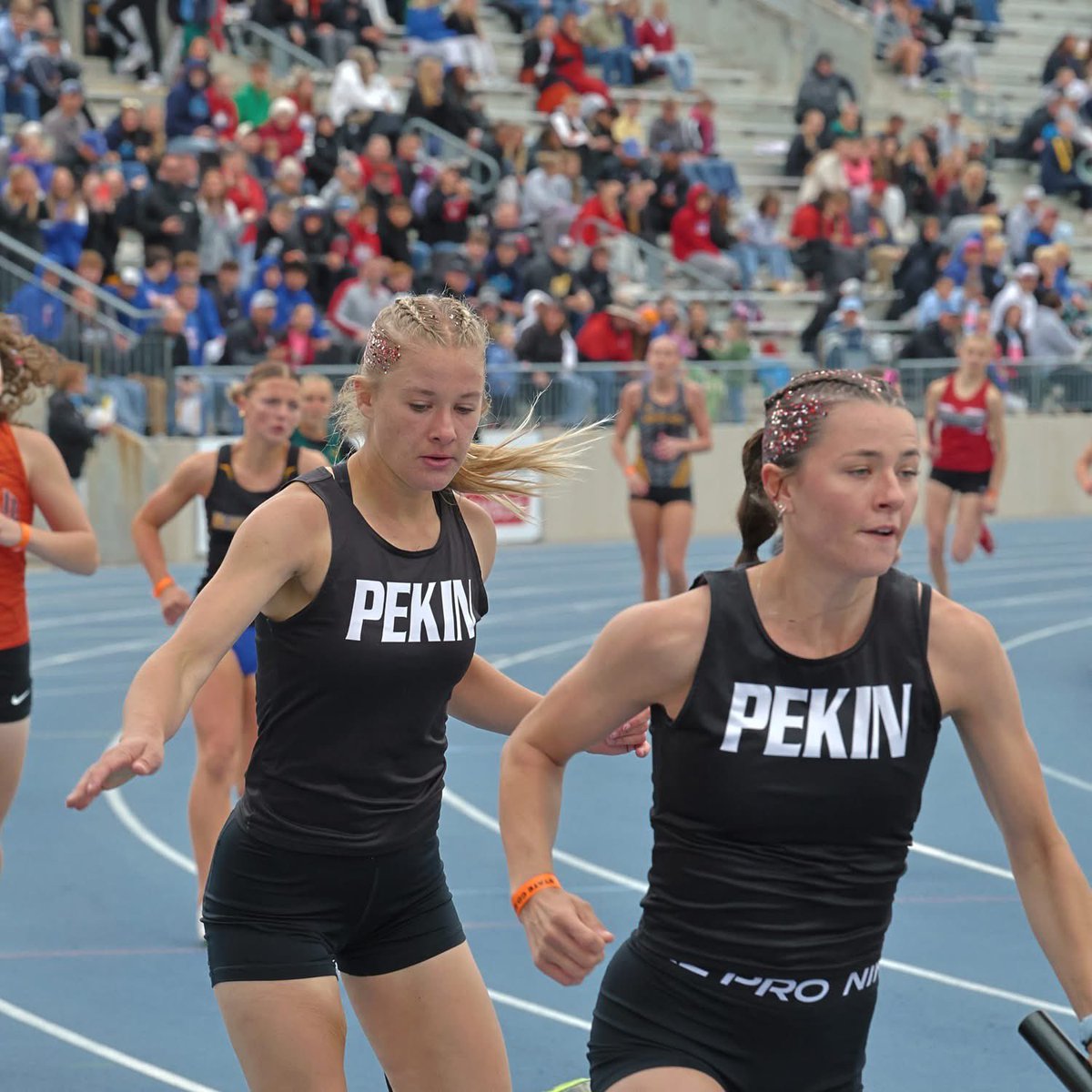 BLauderman2029's tweet photo. Honored to run yesterday at the 2026 Iowa State Track Championship meet for the Distance Medley Relay. So proud of my team and memories we made. https://t.co/z89MwOq6NQ