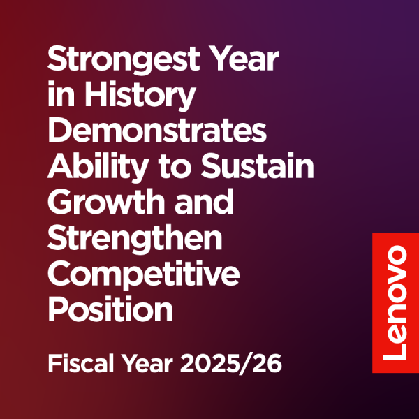 _QuestDigital's tweet photo. Lenovo Delivers Exceptional Fourth Quarter Results – Maintaining Growth and Concluding Strongest Year in the Group’s History https://t.co/YXqJzvREGc #QuestDigital #WeAreLenovo #DifferentIsBetter https://t.co/buEd4tZiUM