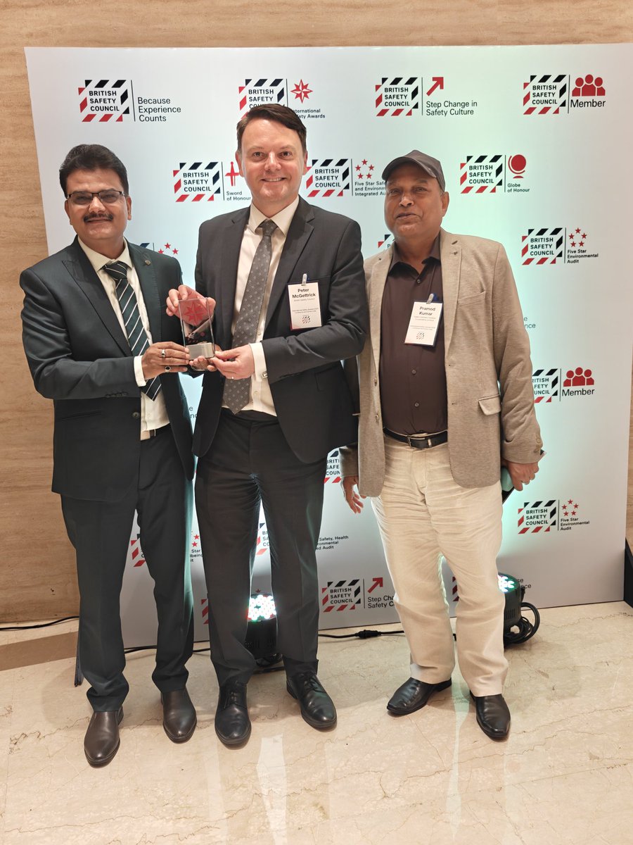 pksingh_iffco's tweet photo. Proud moment for IFFCO Kalol! Team Kalol has received the BSC International Safety Award in recognition of our unwavering commitment to Workplace & Process Safety Excellence.

This achievement reflects the dedication, discipline, and collective efforts of every employee and stakeholder in building a robust safety culture.

Safety is not just a priority — it is our core value. 🤝✨ @IFFCO_PR 

#SafetyExcellence #BSCAward #InternationalSafetyAward #WorkplaceSafety #ProcessSafety #Teamwork #IFFCOKalol