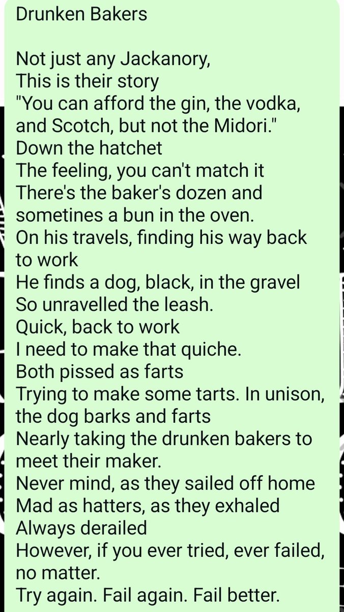boosh39's tweet photo. @barneyfarmer My mate's poem. https://t.co/qIJfedjJX5