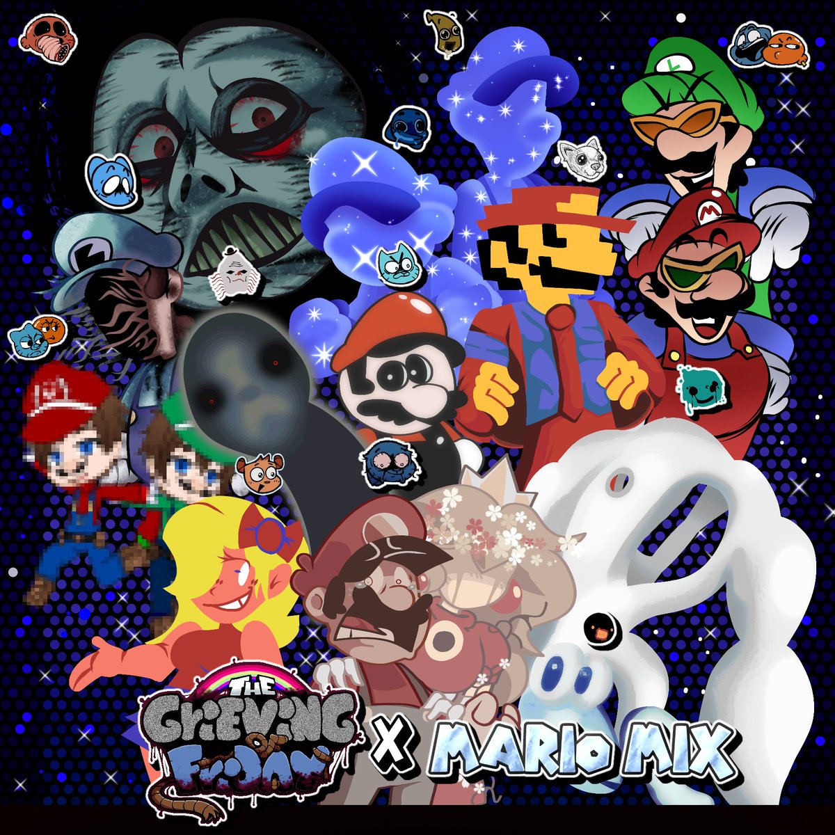🔺️𝓜𝓪𝓻𝓲𝓸𝓐𝓻𝓽𝓼(Open to art trades)🔺️ tweet media