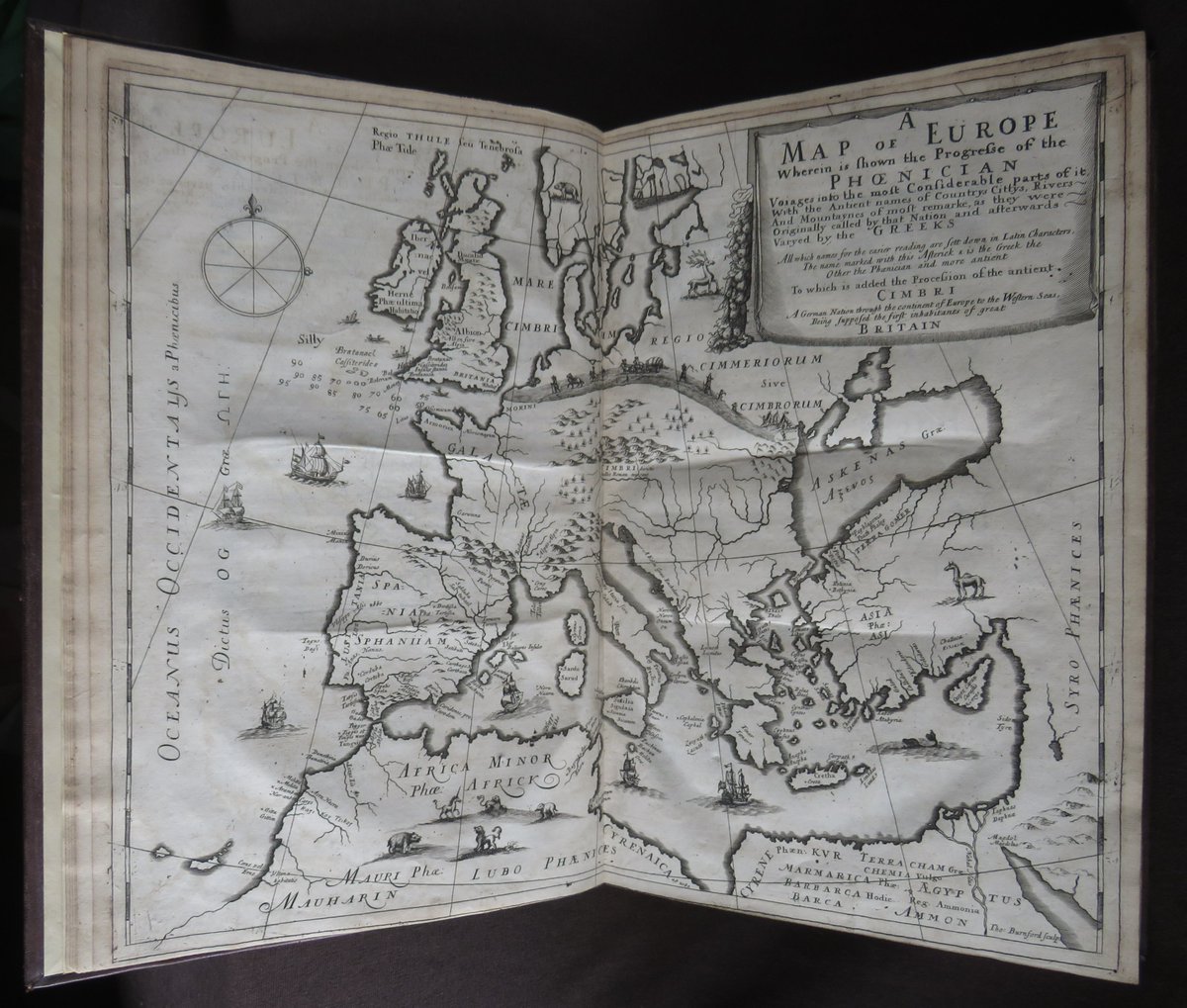 wisdompedlars's tweet photo. ANTIQUITIES ANCIENT BRITAIN 1676 SAMMES Phoenicians ENGRVS/MAP Customs HISTORY
#books #antiquarian #17thcentury #history #Britain #culture #religion #battles #Romas #Saxons #cutoms #folklore #antiquites #illustrated #bookauction https://t.co/RbX8HbKHc6 https://t.co/2FImOpbhRv