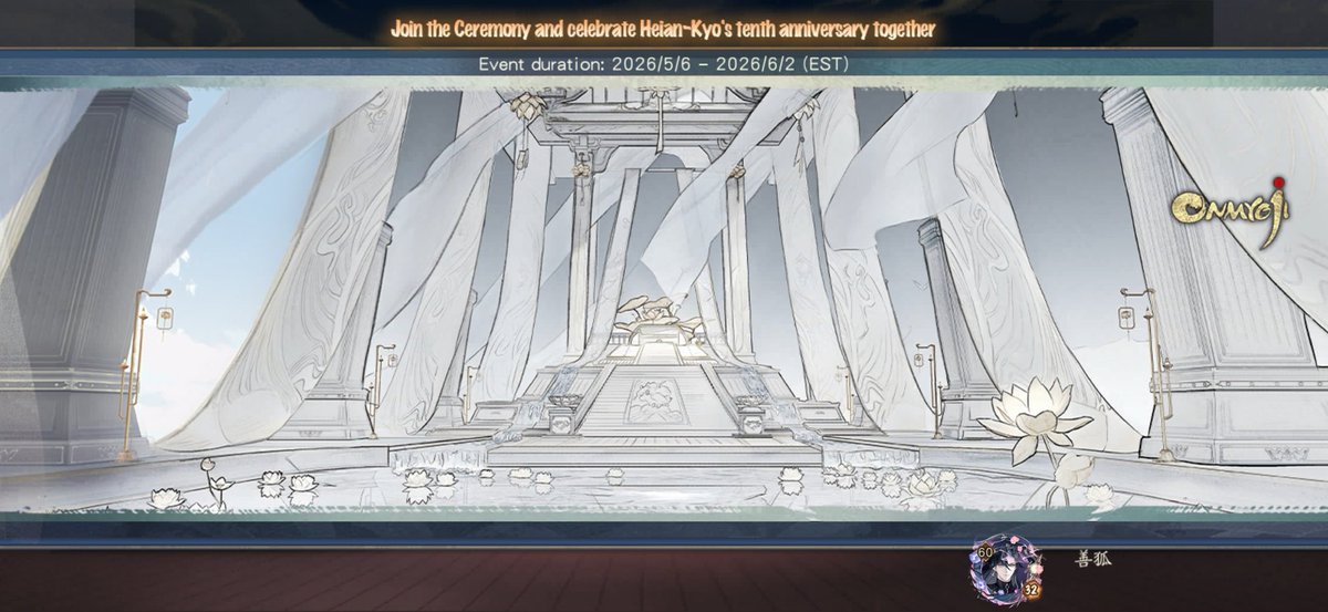 intoemptiness's tweet photo. Join the Timelit Prelude event and get ready to celebrate the 10 years of adventures in Heian-Kyo. Take part in the event to color the paintings and claim limited SSR/SP Shikigami Choice, Summon Room Skin, Shikigami Skin, and more for free. https://t.co/4HQvlVqYeQ