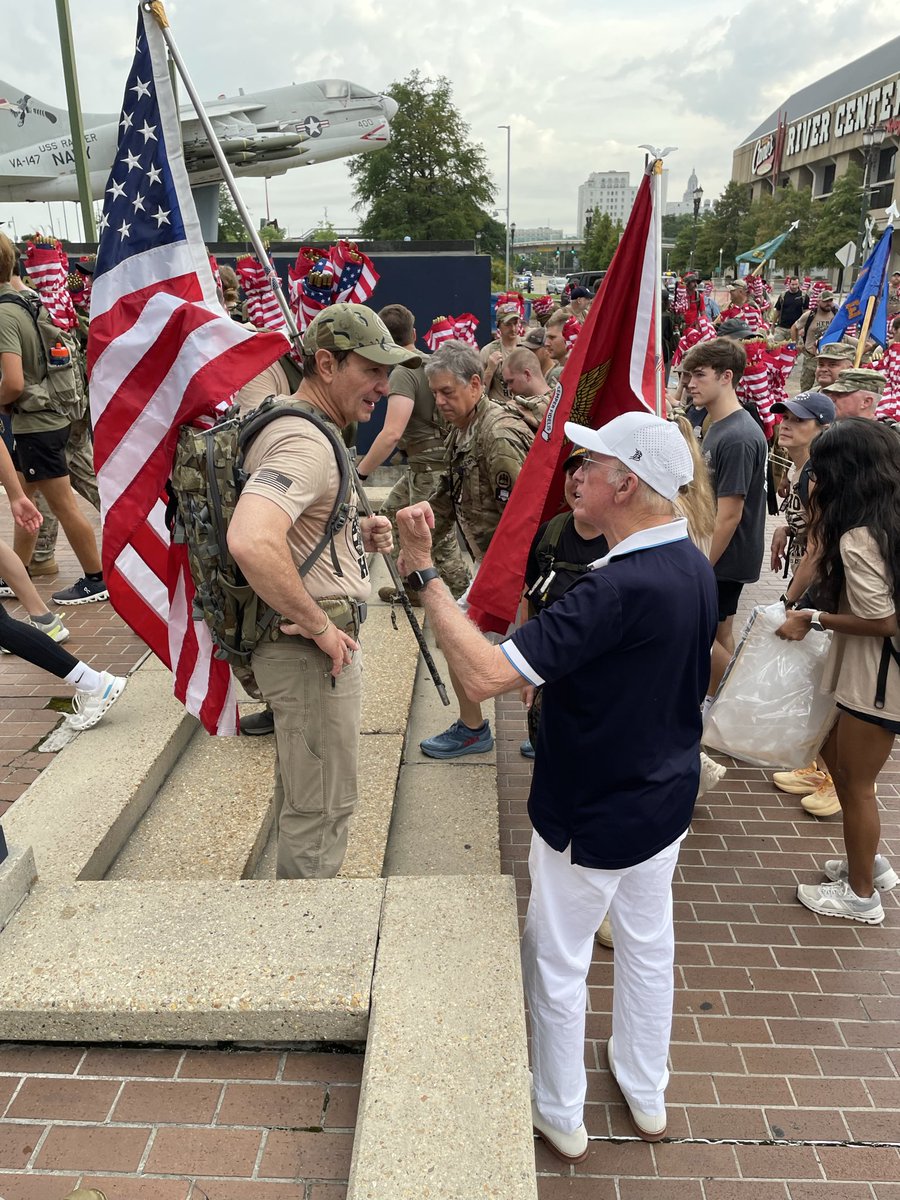 LAGovJeffLandry's tweet photo. On the way to the Capitol, we stopped at the USS Kidd. This is a lasting reminder of the courage and sacrifice of the men and women who served our nation. https://t.co/VrLaxNWdwa