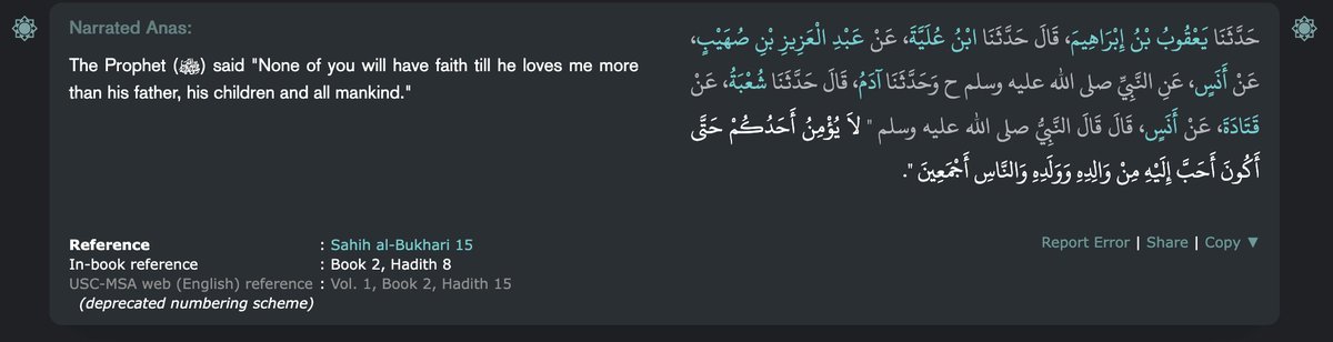 IslamistArchive's tweet photo. Muhammad on what faith means https://t.co/RITkfR6u7a