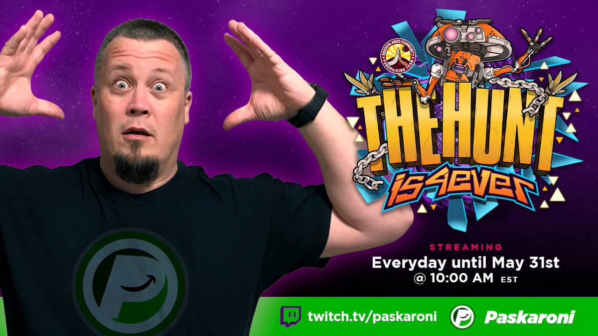 paskaroni_'s tweet photo. Day 2 is here and with it comes so many opportunities to help out @StJudePLAYLIVE &amp; “help” me as I continue my trek in #TheHuntI4E

 ⭐️ Today starting @ 10:00 am EST
https://t.co/bvtE3uN78h https://t.co/a3Esdr5Kwy
