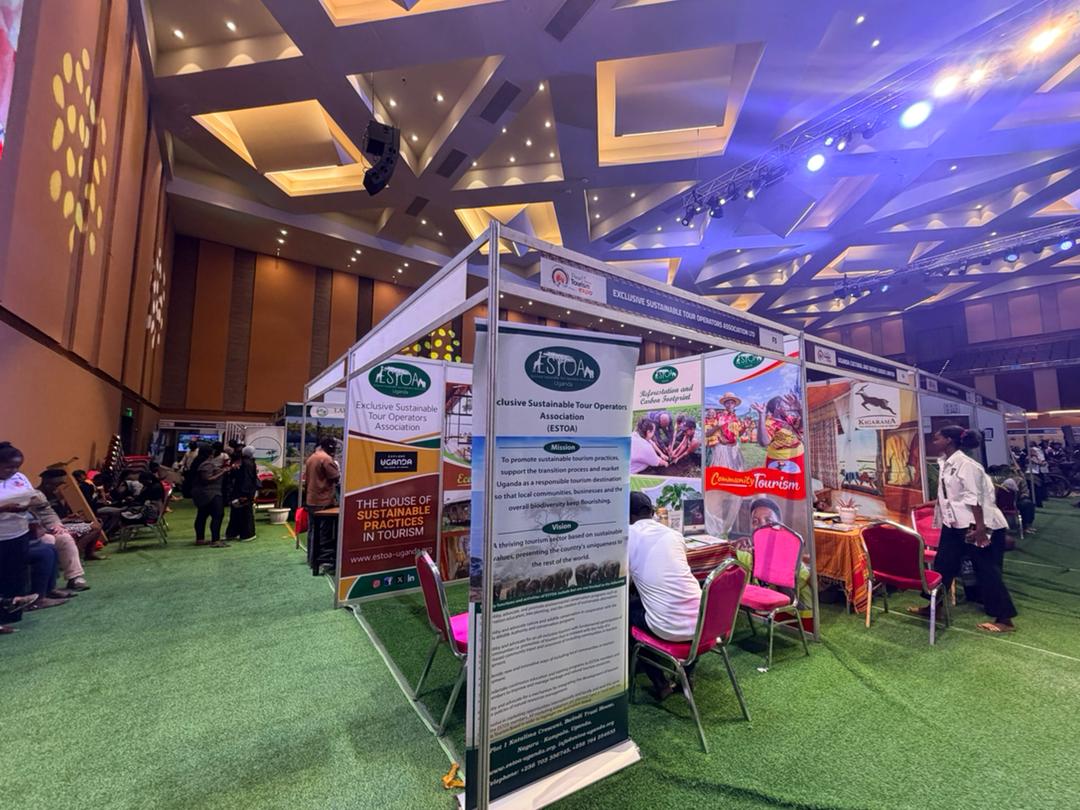 Beinomugisha_'s tweet photo. Meet Exclusive Sustainable Tour Operators Association. ESTOA is Uganda’s association for tour operators committed to sustainable and responsible tourism. Their booth at #POATE2026 showcases their mission to align tourism growth with environmental conservation and community benefit.

Their mission is to promote sustainable tourism practices, support the transition process, and market Uganda as a responsible tourism destination so that local communities, businesses, and biodiversity keep flourishing.

#POATE2026 #ExploreUganda #Wanderlust