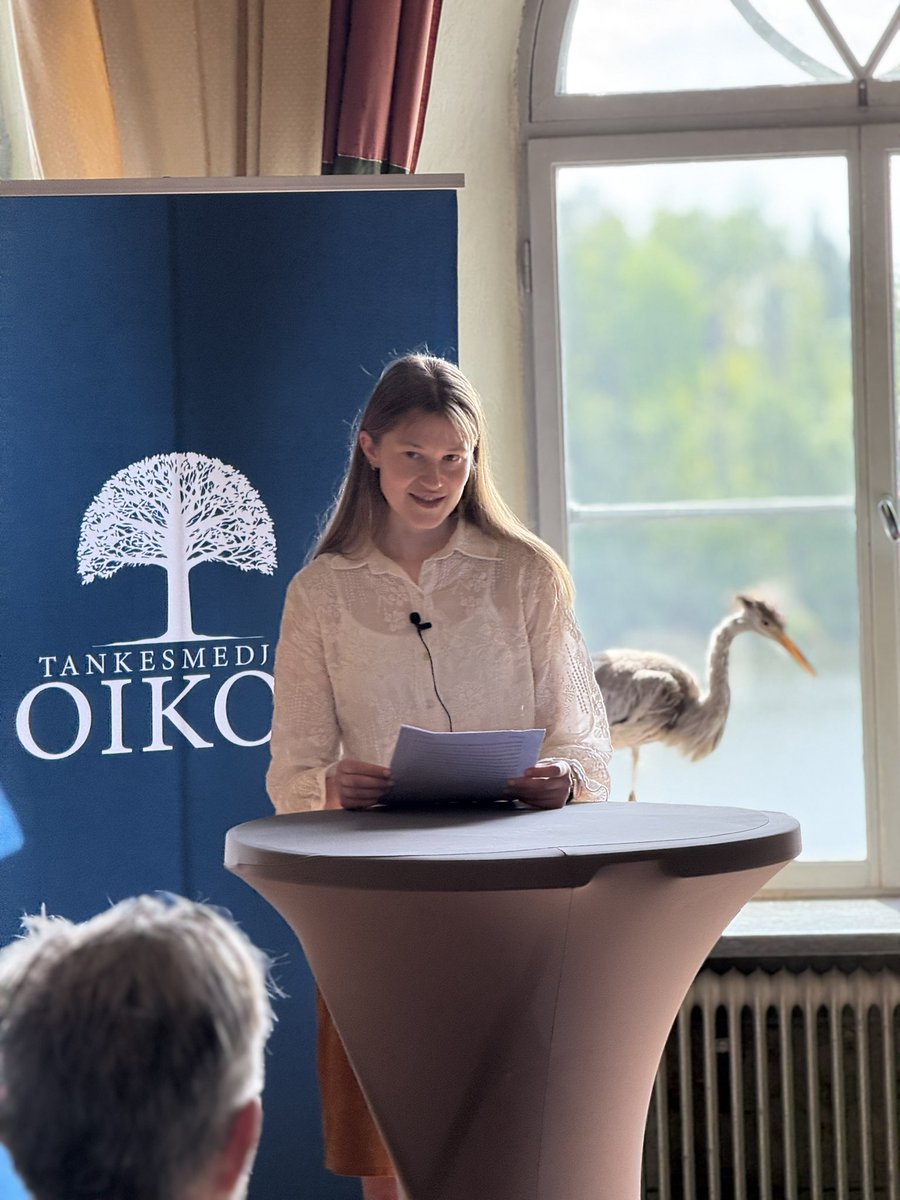 Tankesmedjan Oikos tweet media