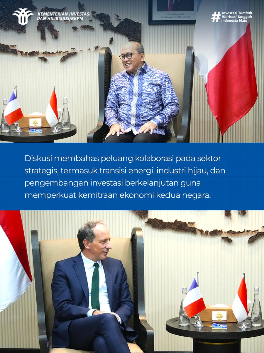Kementerian Investasi dan Hilirisasi/BKPM tweet media