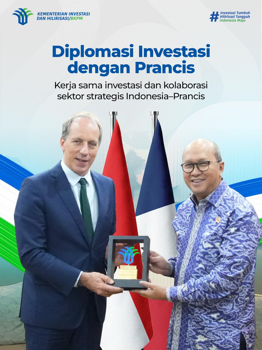 Kementerian Investasi dan Hilirisasi/BKPM tweet media