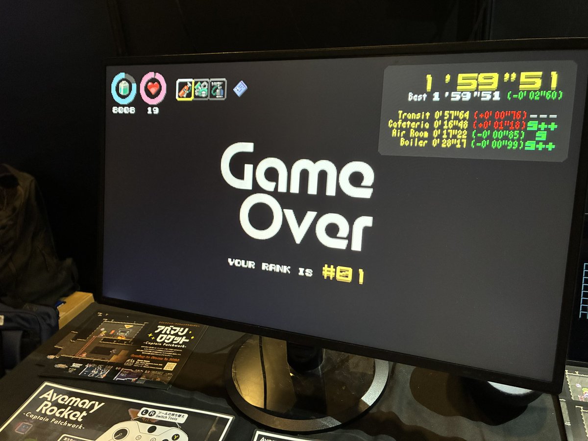 Avemary Rocket アベマリロケットThank you BitSummit! tweet media