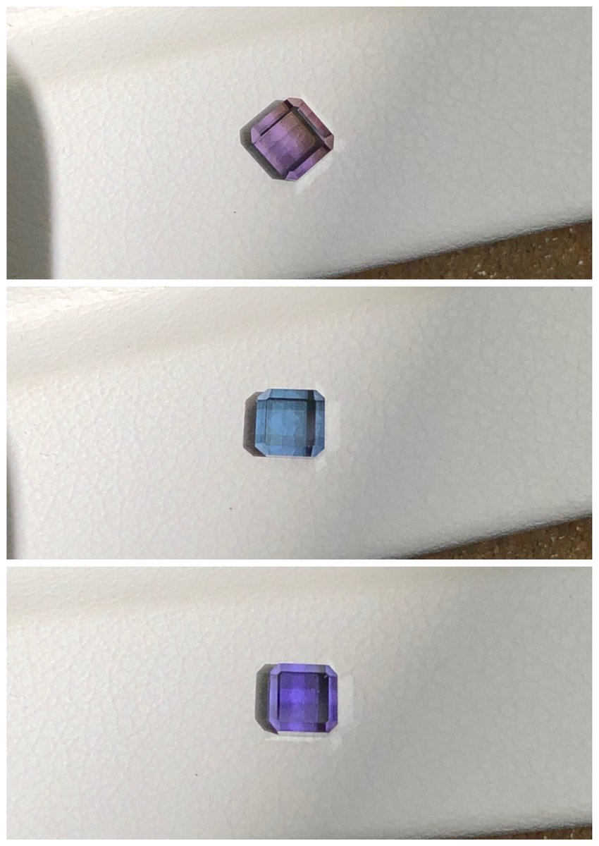 【専用】【迷いを整え、自分らしさへ導く】タンザナイト 天然・非加熱タンザナイト 0.52ct | 3.22 × 3.25 × 3.39 mm | アイ