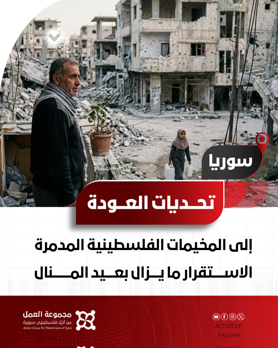 مجموعة العمل من أجل فلسطينيي سوريا tweet media
