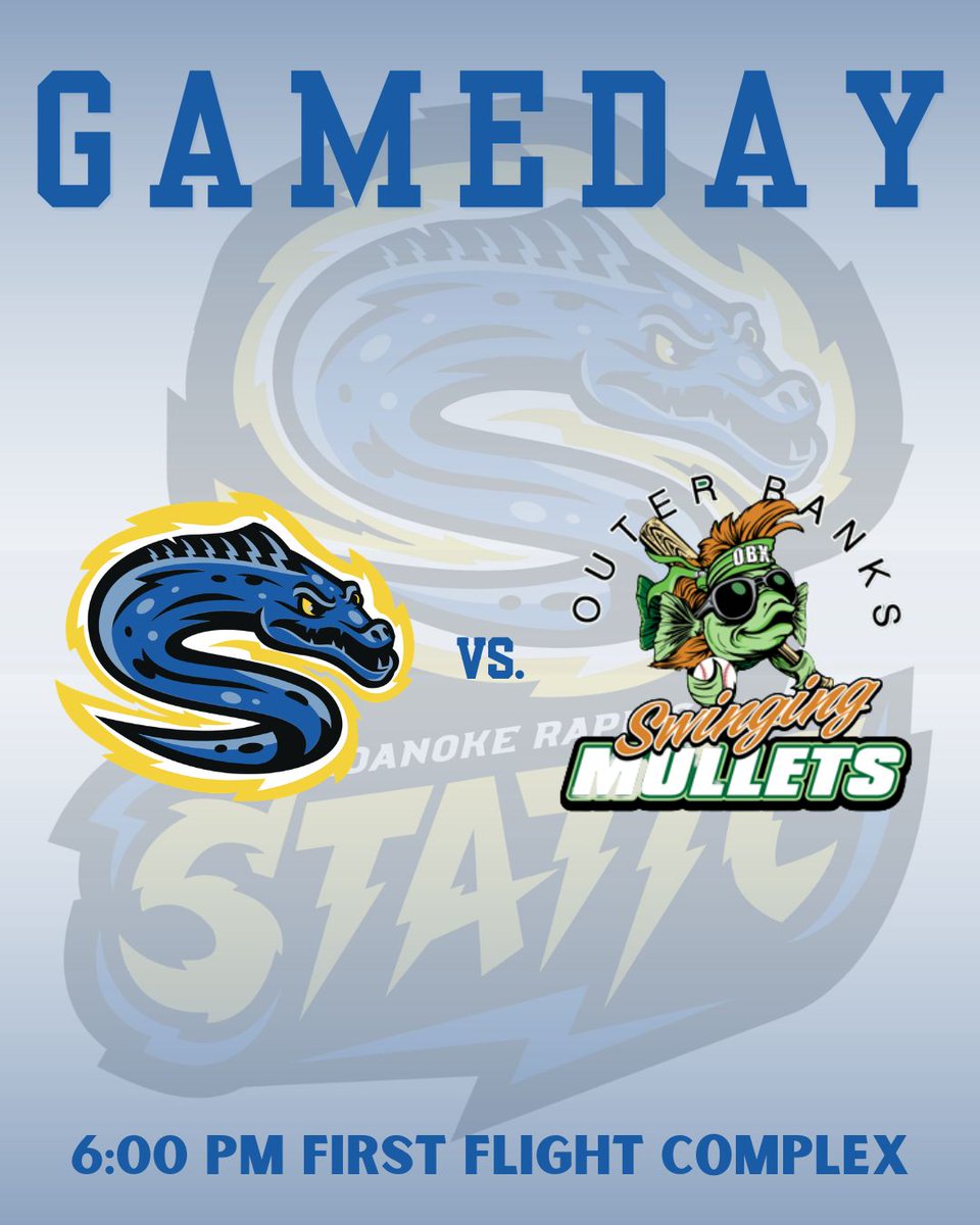 Staticbaseball's tweet photo. ⚡️ Get up, it's gameday Static fans ⚡️

Your 2026 Static open their season tonight in OBX taking on the Swinging Mullets at 6pm https://t.co/SxaskCjR5d