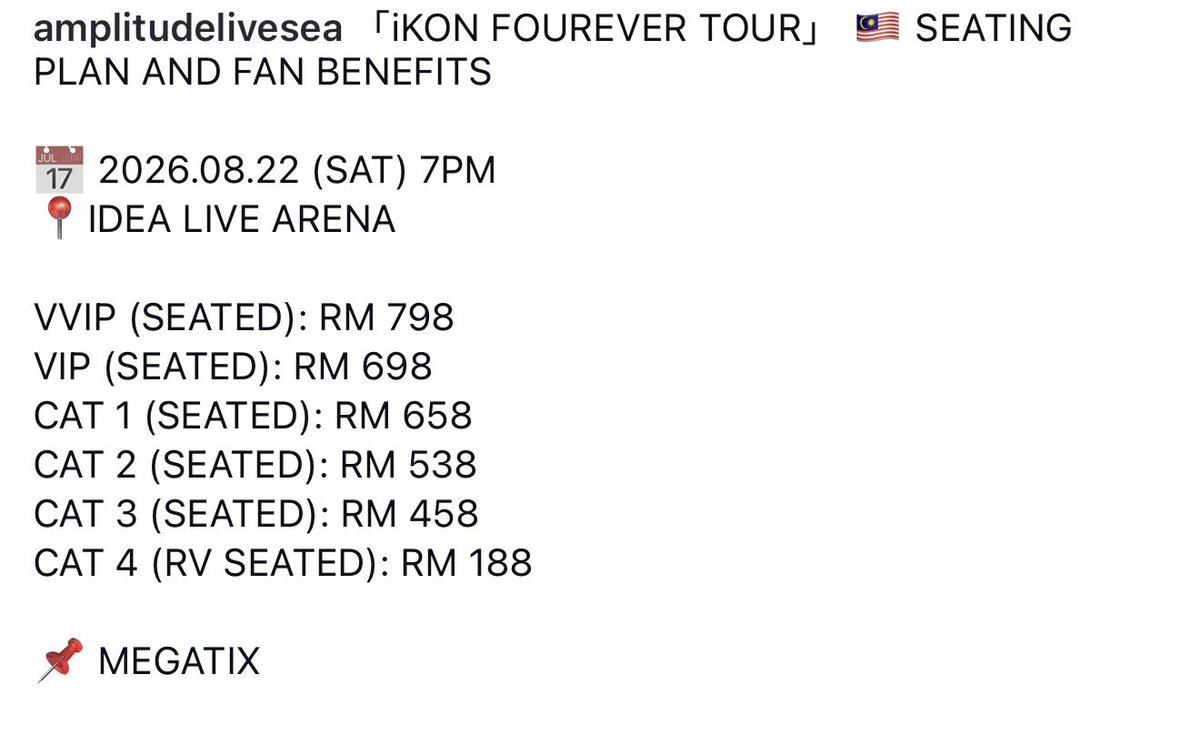 Yaya_iKONIC's tweet photo. I don’t hv complaint abt the ticket price &amp; benefits but why does the concert start at 7pm?? I think 8pm would be better… https://t.co/zmua0L8CCS