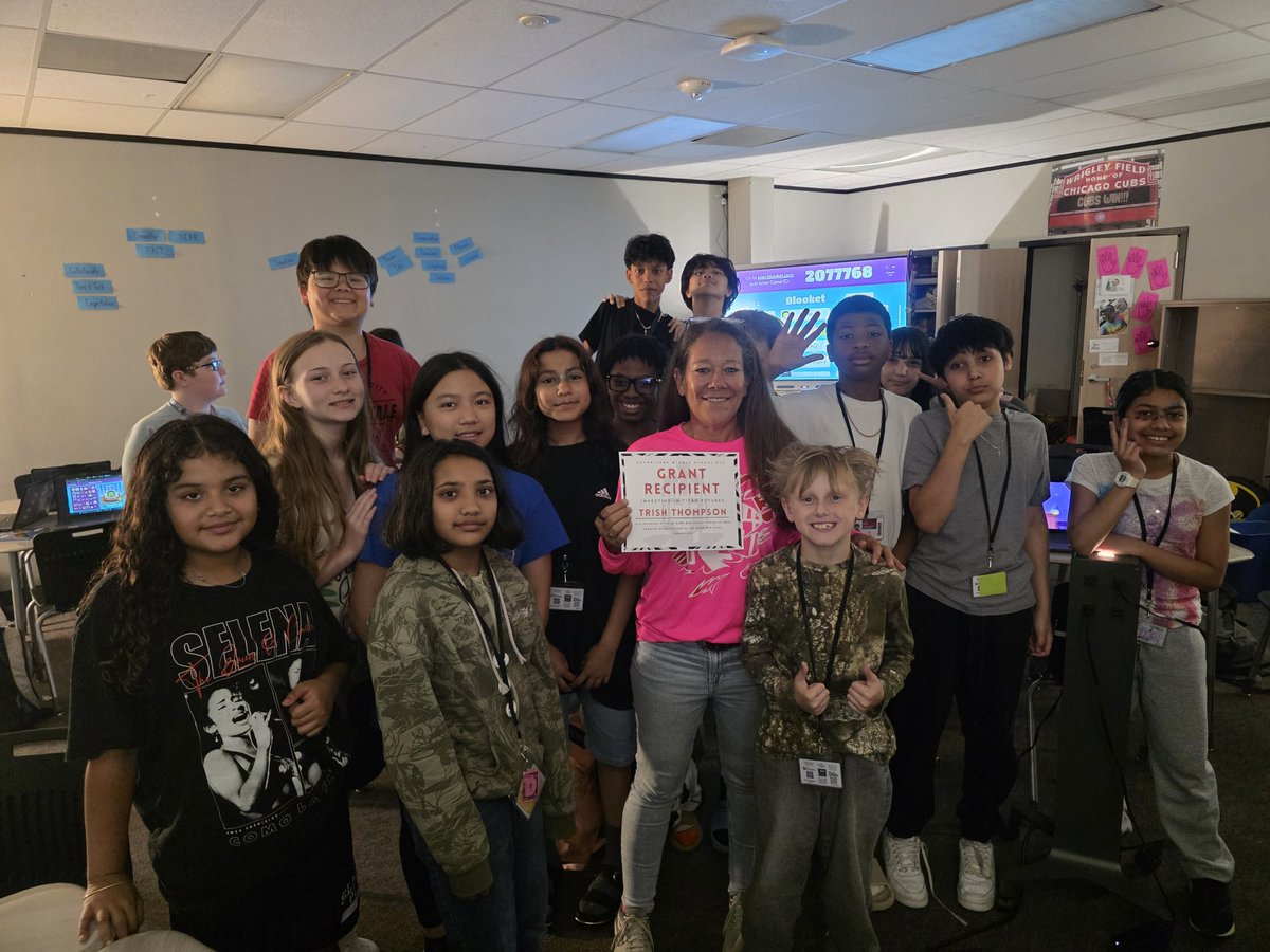 SLMSTitans's tweet photo. Congratulations to our 2026 SLMS PTO Grant recipients 🤩! Tricia Thompson, Jessica Isbell, and Jessie Ibrahim. Yay!
@FortBendISD https://t.co/QVPAXBsjpk