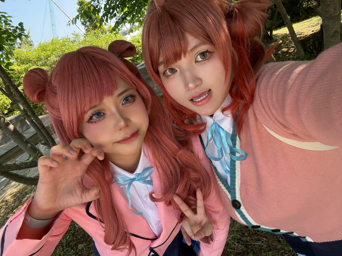 126_PIN's tweet photo. 花海姉妹‼️
#コスプレ https://t.co/kACOOAABbV
