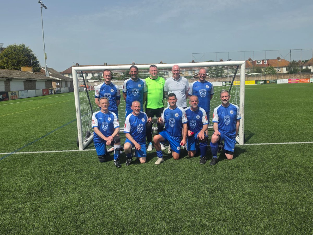 ShorehamFC's tweet photo. CHAMPIONS!!! 

Well done to our wonderful Walking Football side, who have won the double! 

🏆🏆 https://t.co/I1gfdSKWmN