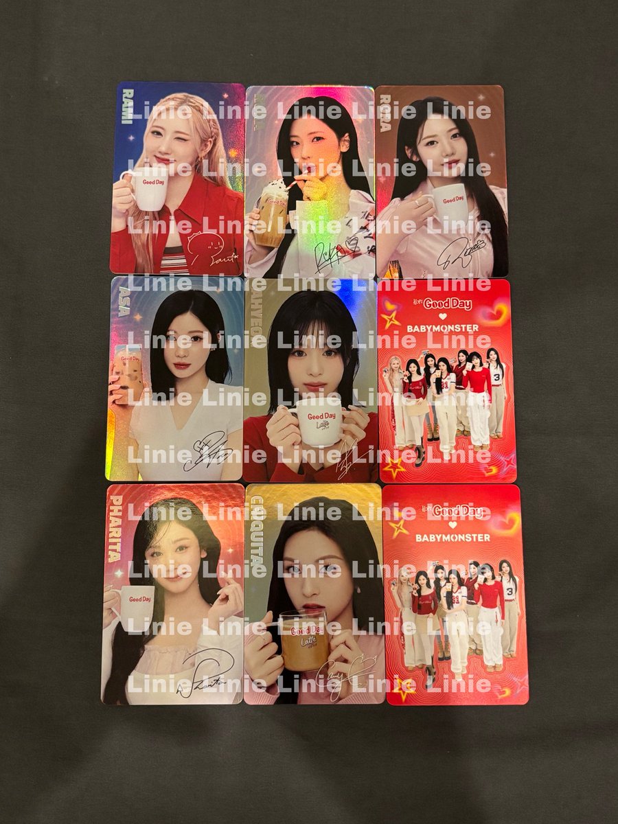 Linie | wts photocard tweet media