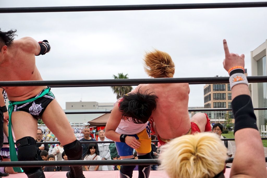 MascaradeT's tweet photo. 大道芸フェスティバル
イベントプロレス

仁木選手

#仁木琢郎
#2AW 
#大道芸フェスティバル https://t.co/sECpFzbVqq