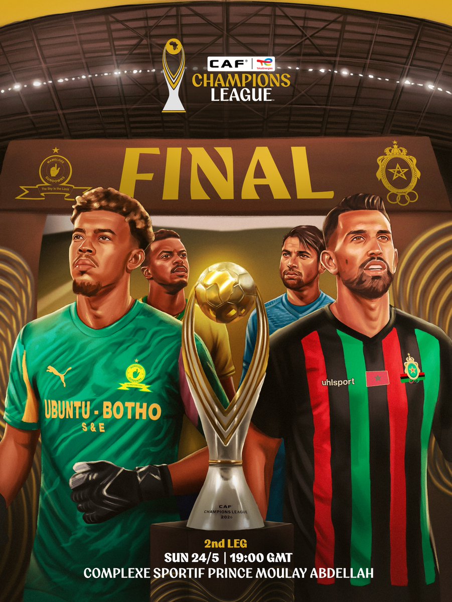 CAFCLCC's tweet photo. The continent awaits its champion. 🏆 #TotalEnergiesCAFCL https://t.co/VlH7wsDoIh