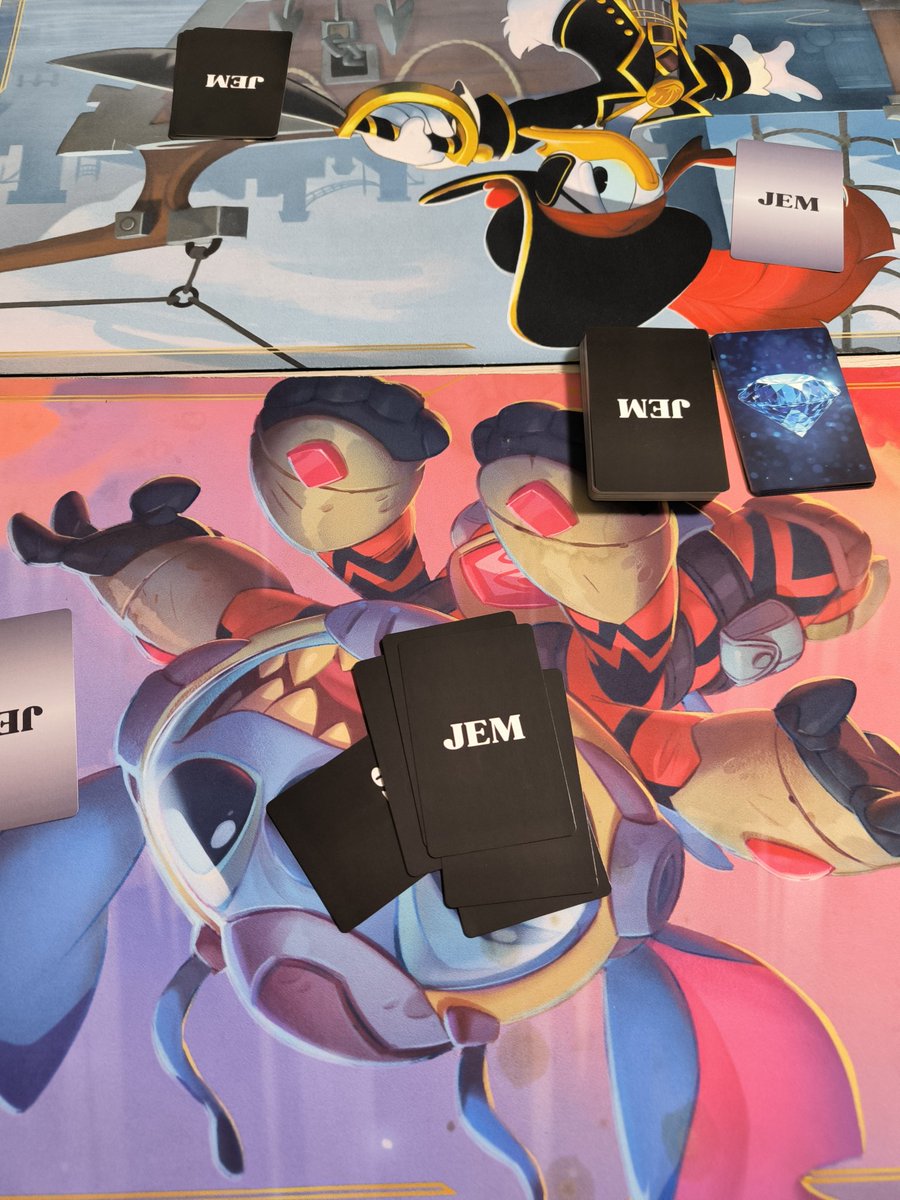 kenken1542's tweet photo. 買ったゲームを少しずつやっていってます！
JEM をプレイしてますがキャラクターカードがとても素敵でお気に入りです！
#ふぉー遊ゲームズ
#JEM https://t.co/2LdcUFUX69