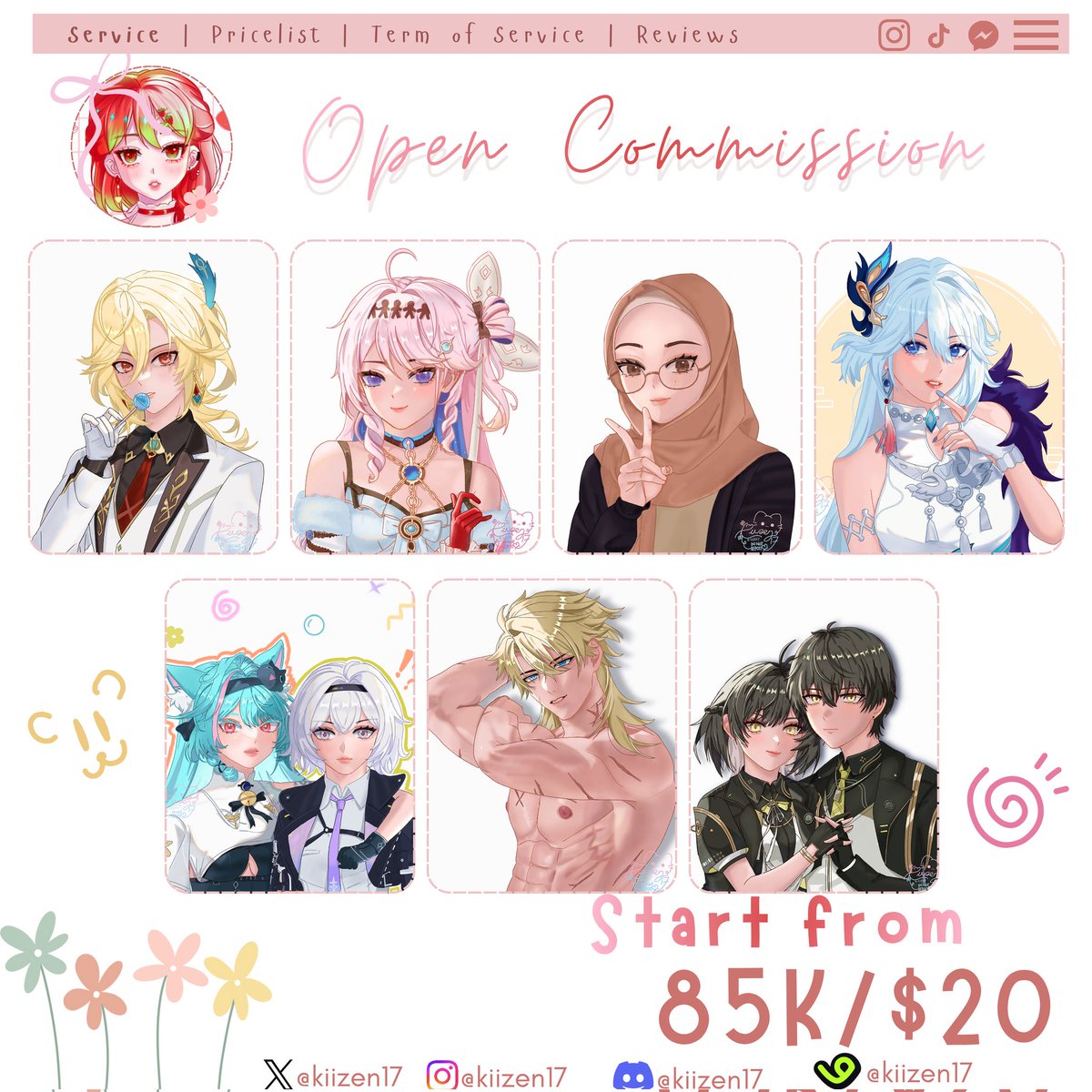 Kii ₍^. .^₎Ⳋ|| COMMISSION OPEN tweet media