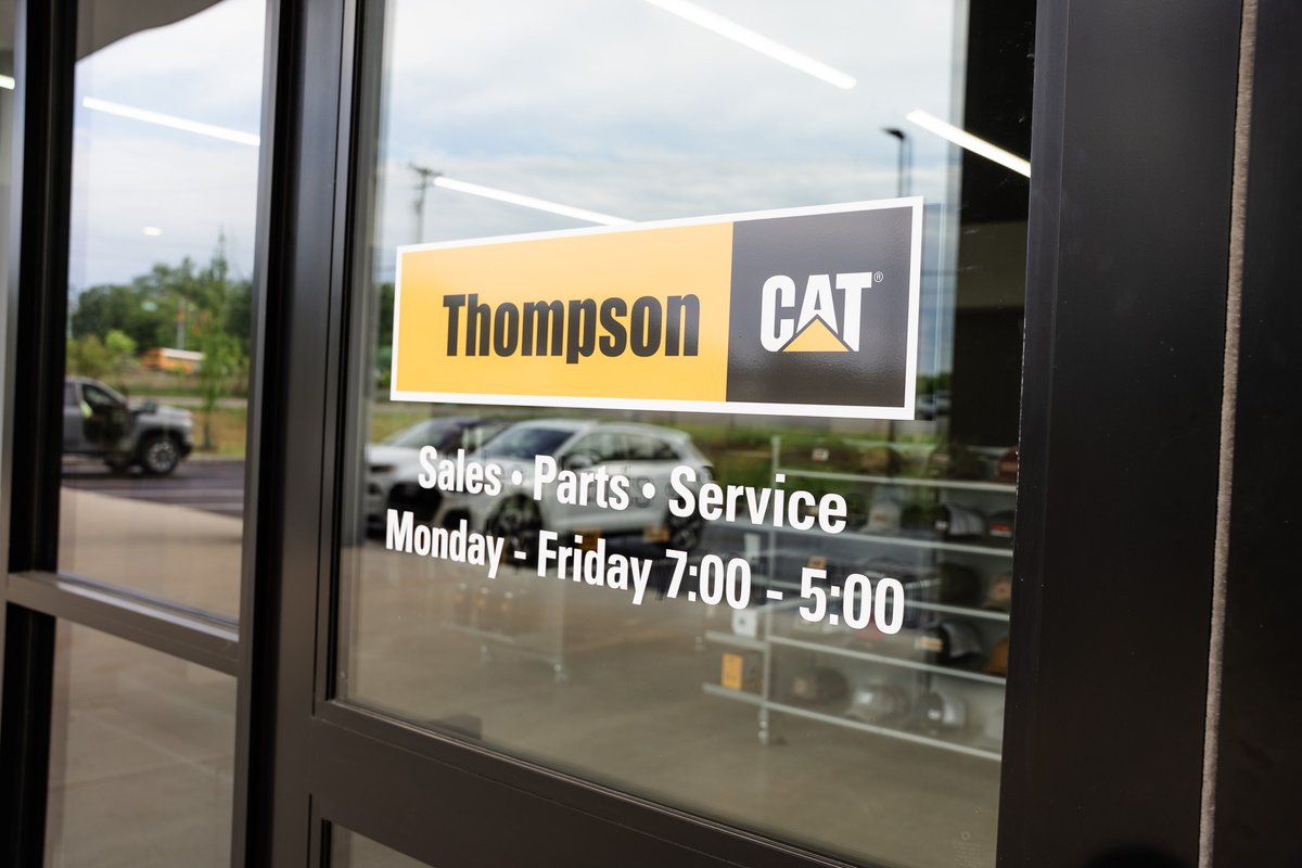 ThompsonCat's tweet photo. We’re Open &amp; Ready to Serve

Our expanded Thompson’s Station, TN location is now open, bringing Sales, Parts, and Service together in one place.

Same location. More space. Easier access.

📍 4549 Columbia Pike, Thompson’s Station, TN 37179 https://t.co/y0TnKcIBsZ