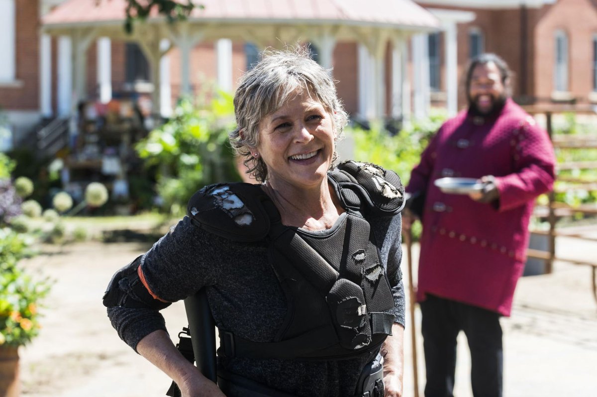 valhallapics's tweet photo. Happy Birthday to the absolutely incredible @McbrideMelissa! Carol's decade and a half evolution would not have been possible without McBride's brilliant performance and we can't wait for the #TWDFamily to see her in Season 4 of #TWDDarylDixon! https://t.co/MritXjTdA3