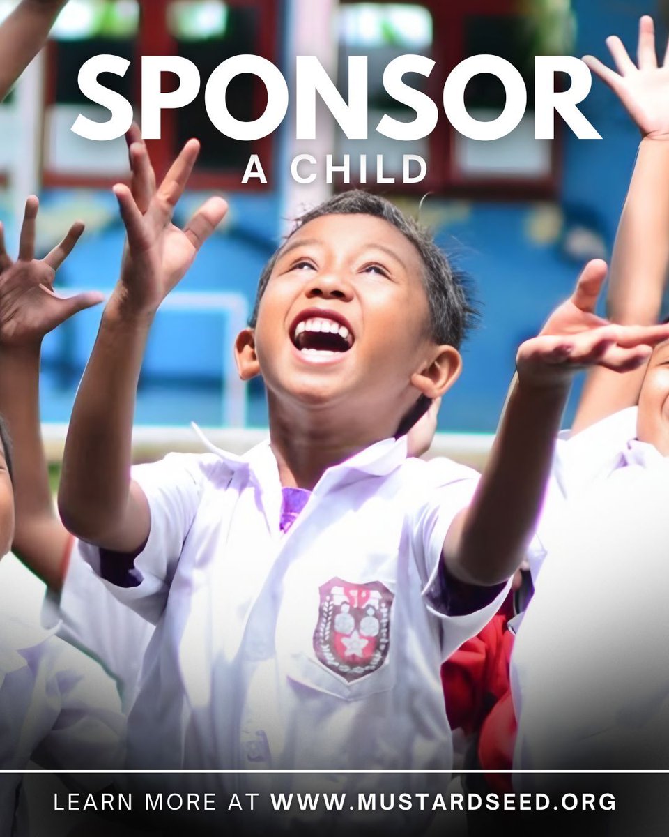 mustardseedmsi's tweet photo. ✨ Sponsor a Child, Transform a Life! ✨

Partner with Mustard Seed International today to brighten a child’s future. Sponsor a child and give the gift of life-changing education. Make a Difference Today 👉 https://t.co/rScfQSzXl0 https://t.co/6oFOa7sX87