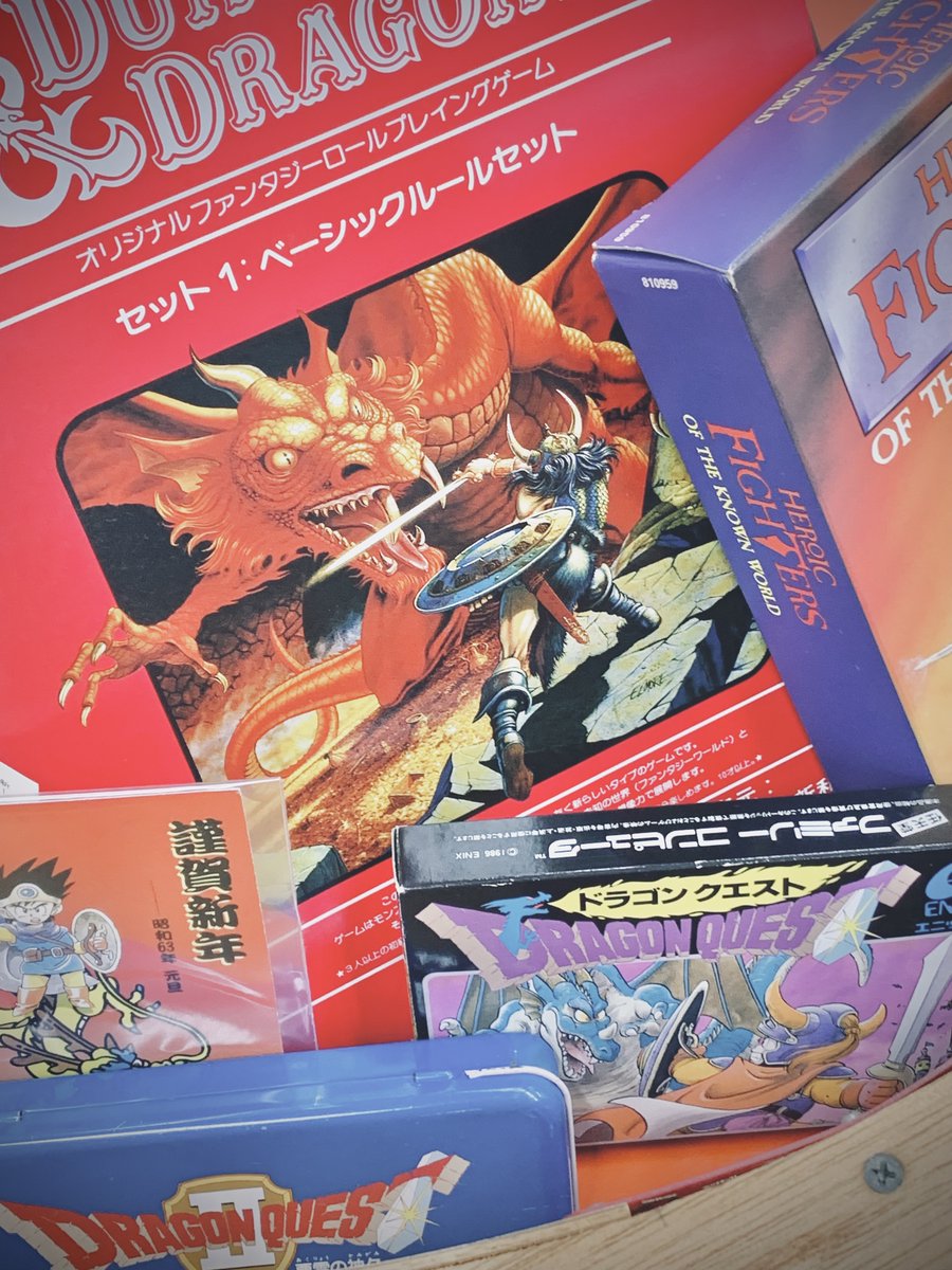 5/27 本日はドラゴンクエストの日❗️祝40周年🎉 展示コーナーの