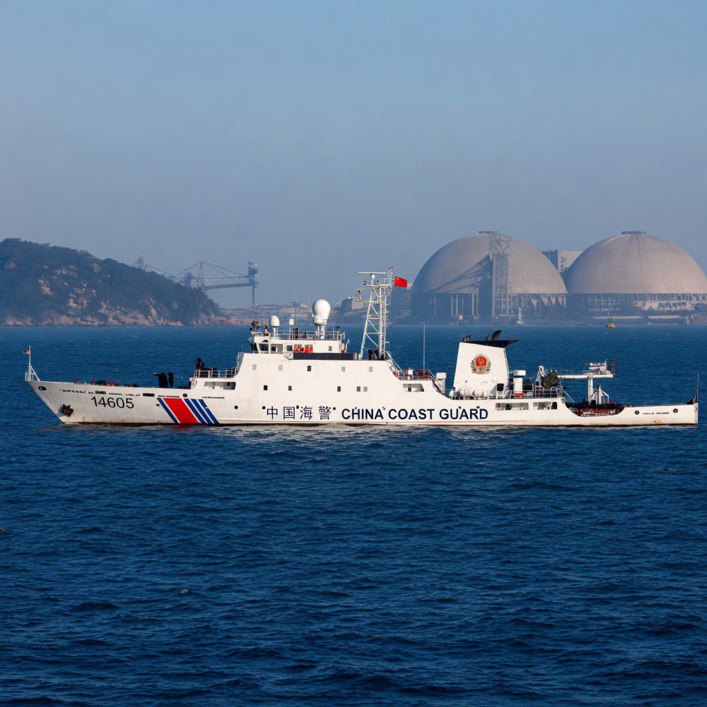 vsi0077's tweet photo. 🚨🇨🇳🇹🇼 ALERTE | Taïwan affirme que la Chine a déployé plus de 100 navires (marine, garde-côtes et navires de recherche) dans les eaux régionales, de la mer Jaune à la mer de Chine méridionale et au Pacifique occidental.

Le chef du Conseil de la sécurité nationale, Joseph Wu, accuse Pékin de saboter le statu quo et de menacer la paix régionale, quelques jours après le sommet Trump-Xi.

Sources :  
The Straits Times, Al Arabiya, Le Parisien, Journal de Québec – 23 mai 2026.