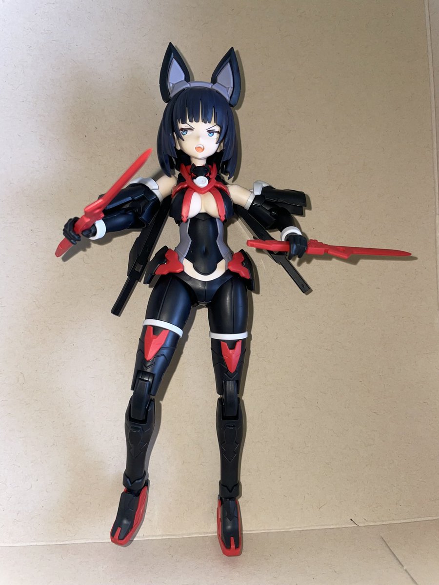 にゃむ/30本 ユノニャンファクトリー 前回紹介の戦利品・30MSミコルルを組立。 ①素