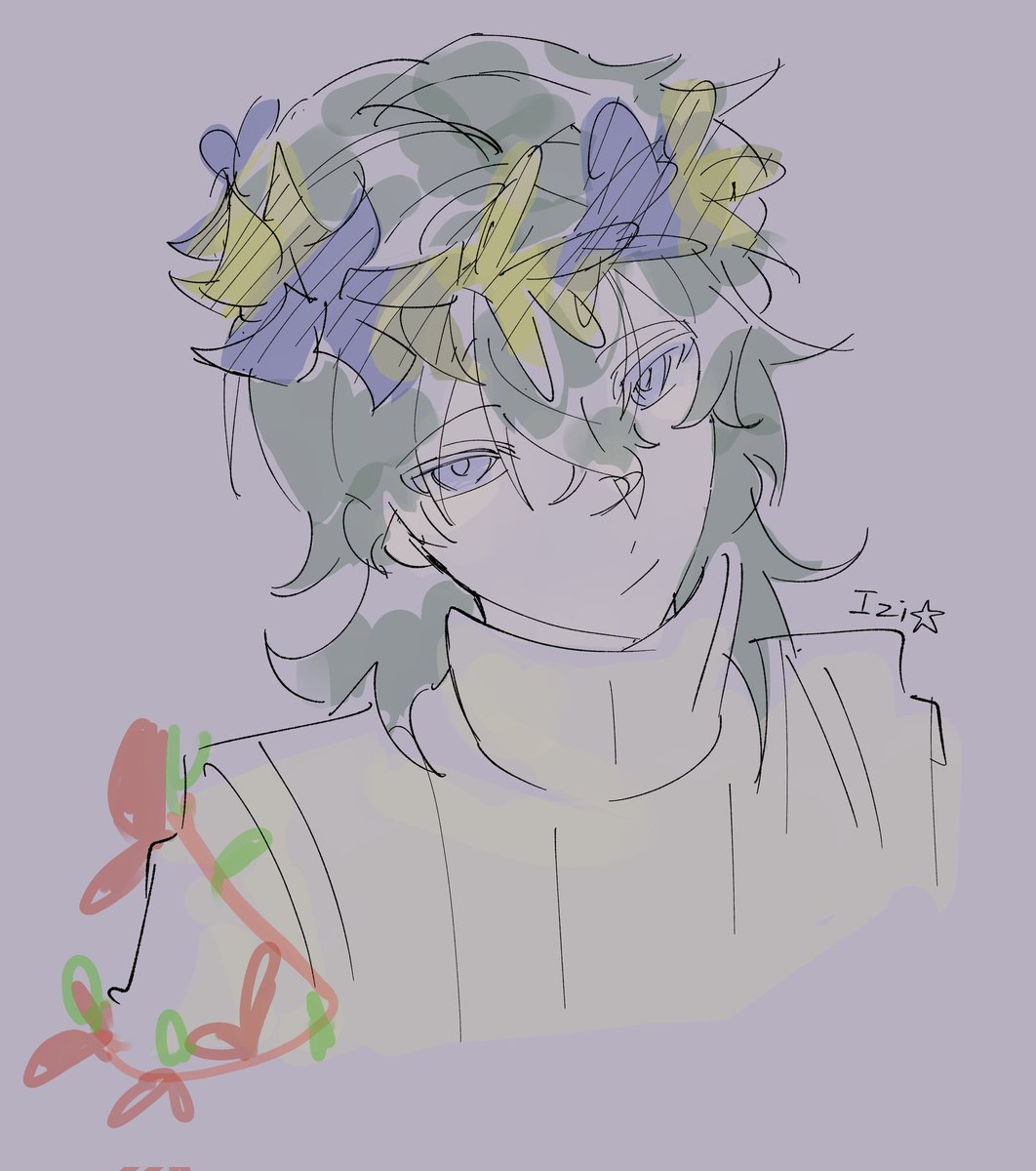 Iziacc's tweet photo. friend wanted me to draw 7rowl https://t.co/xwi4AFuoTg