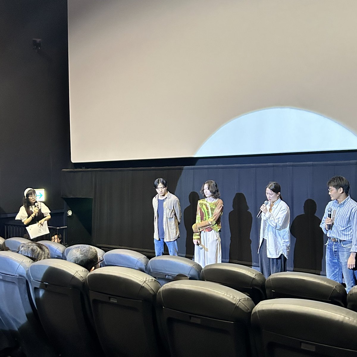 ndjc_project's tweet photo. #ndjc2025 舞台挨拶@名古屋へお越しくださった皆様、ありがとうございました！

MCは今年も #松岡ひとみ さん✨
作品の構想過程や演出意図について、4作品を深掘りして頂きました✨

#ミッドランドスクエアシネマ での上映は5/28（木）までです！ https://t.co/BtmG7lRR7R