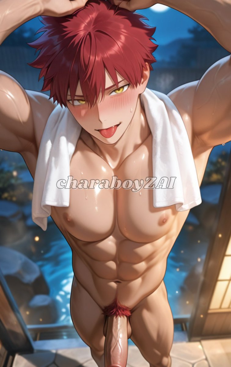 charaboyzai's tweet photo. #SenjiMuramasa🥵💦

( more on my patreon )
#AIart #BL #Gay #NSFW #R18 #Chudai #yaoi #yaoiAI #charaboyzai #FateGrandOrder https://t.co/CmtWctQeNc