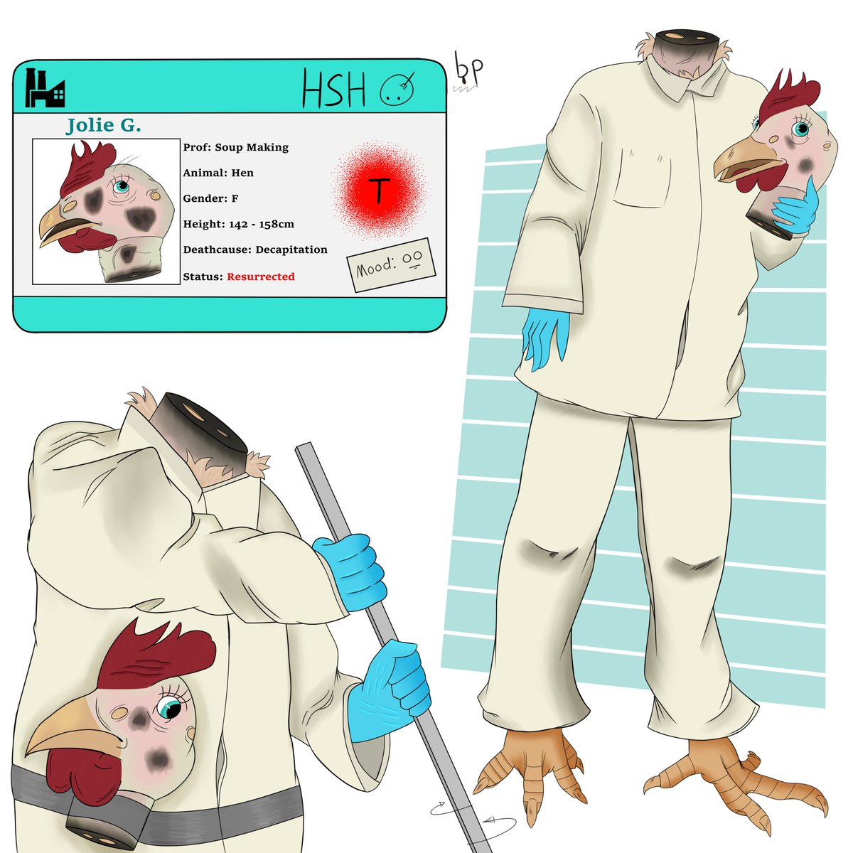 BleedingPencill's tweet photo. Jolie Grains [H.S.H employee #2] https://t.co/B6SWsmtn5f