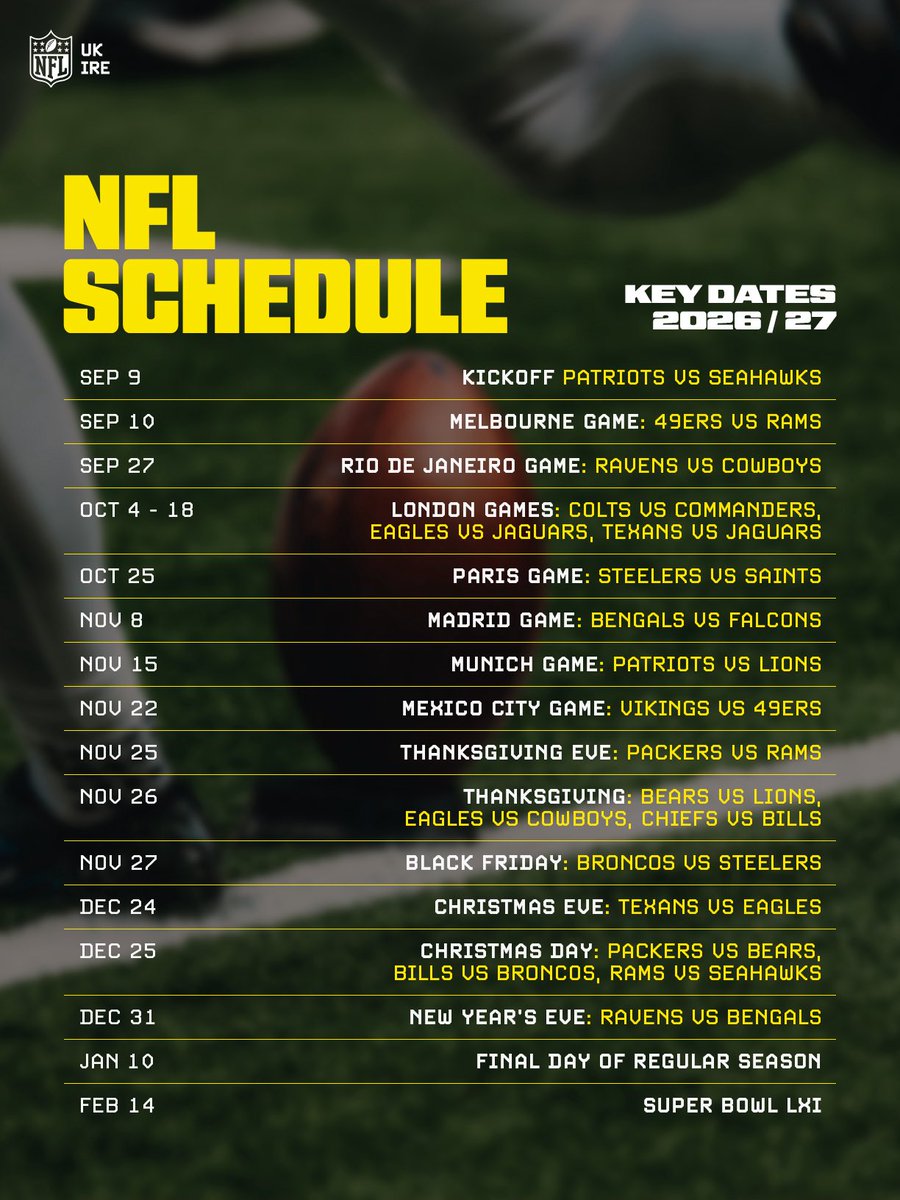 NFL UK & Ireland tweet media