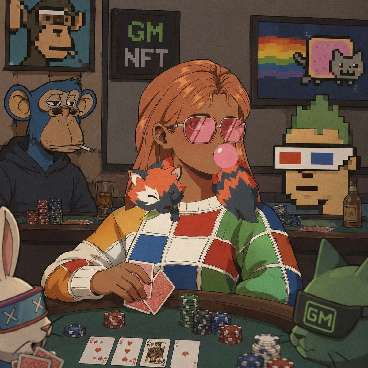 Purple_M0ney's tweet photo. Cryptocurrency is no better than a casino right now ♠️

I'm thinking this more and more often, and it’s all because everything I earn in a week of hard work is simply lost in a single bad trade.

And after that bad trade, I try to recoup my losses.

Isn’t that exactly what people experience in a casino when they lose money and then try to get it back?

The dopamine from making money in cryptocurrency = the dopamine in a casino.

Before you made money more often than you lost it or went back to square one.

But now... 

Now it’s different, because the chance of losing > the chance of making money.

So why put your nerves through the wringer for hours and waste time trying to sell some NFT at a profit when you could just go to a casino and get the same thing?

P.S. I’m definitely not encouraging anyone to do this, but maybe someone can explain the difference to me...