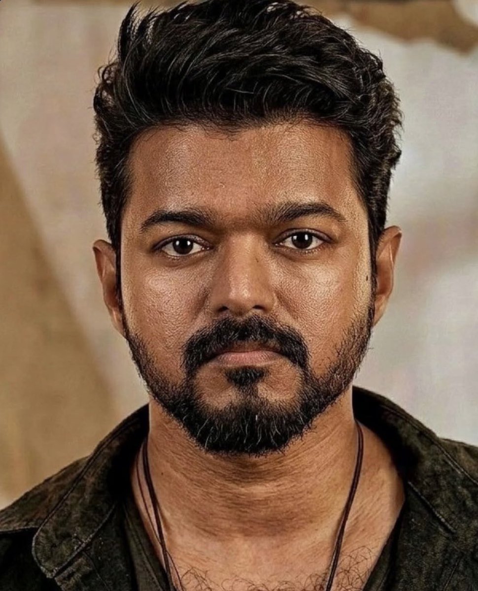 Ste4vee's tweet photo. Hey @grok change the 1st pic thalapathy hairstyle like same as in the 2nd pic 😎🔥 https://t.co/dFFQ4Wikfo