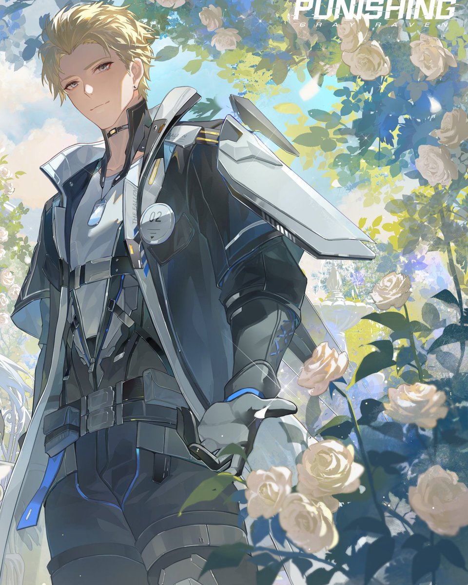 rumirashiki's tweet photo. beautiful blonde men and their flowers https://t.co/PLXfH7uiUQ